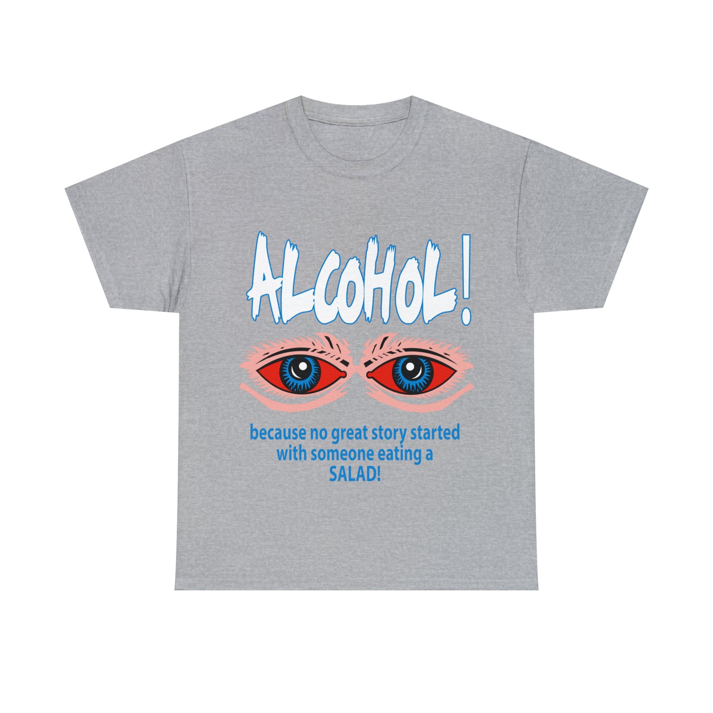 "ALC****" vs Salad - Funny Unisex Heavy Cotton Tee - AUS