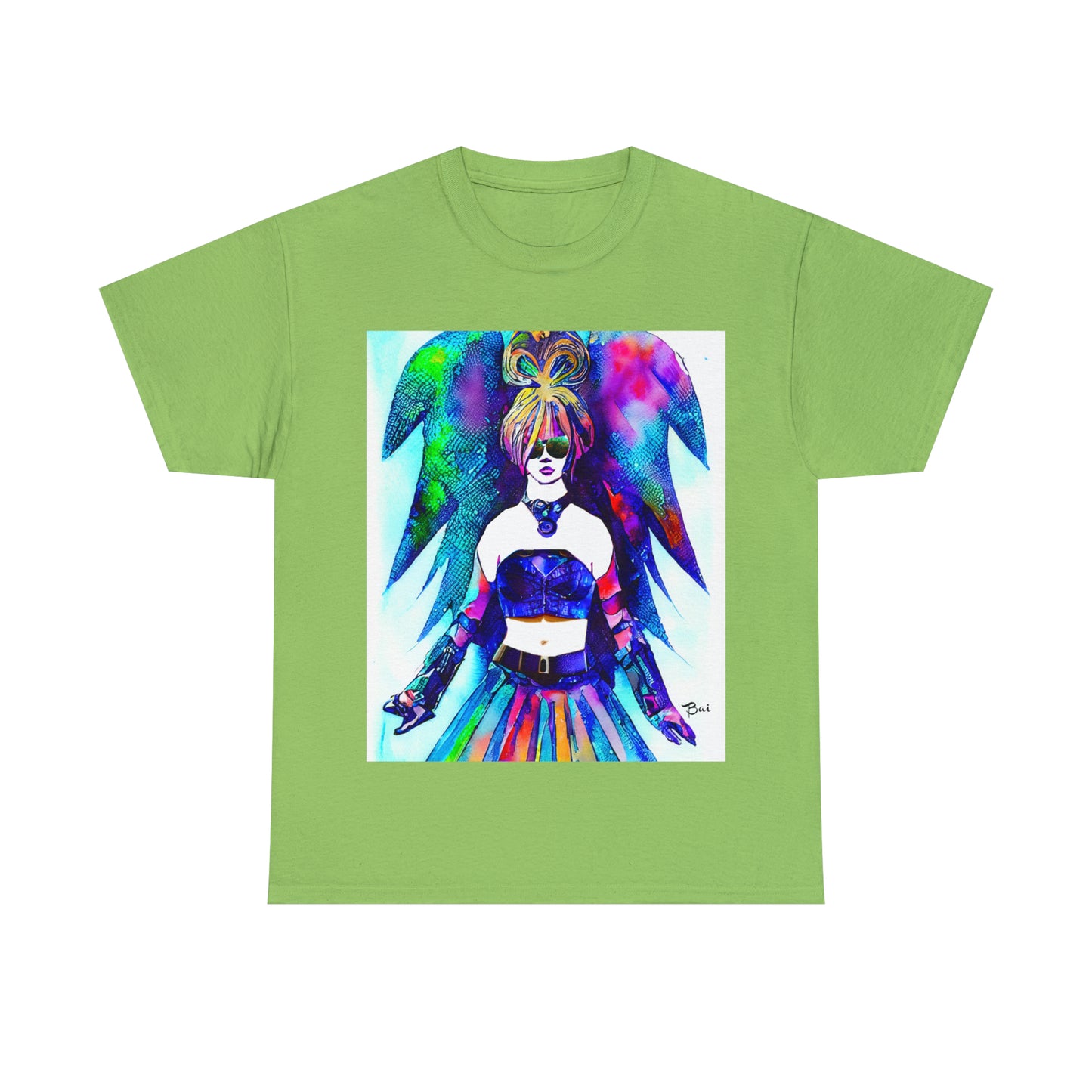 CYBER GIRL - Airt on a Shirt  - Unisex Heavy Cotton Tee - AUS