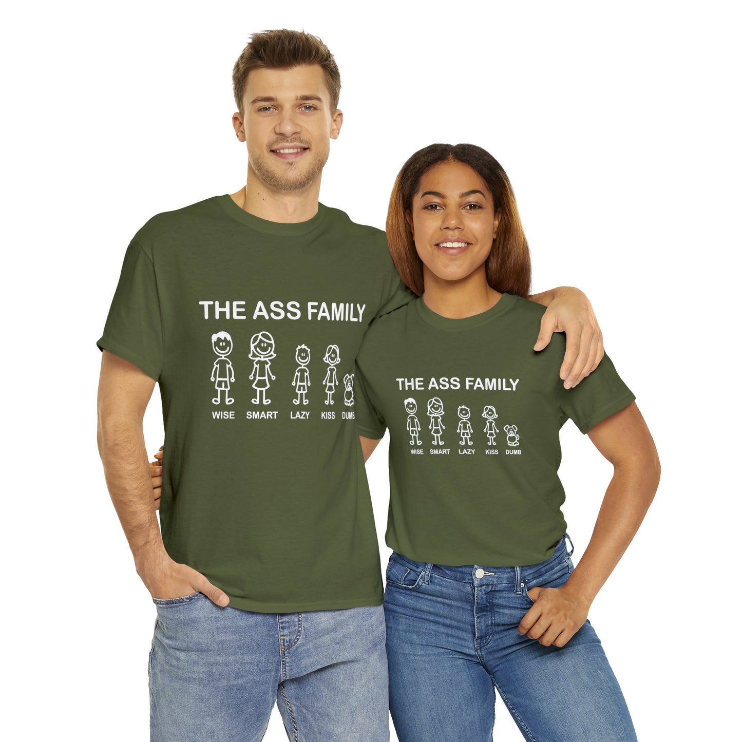 THE A** FAMILY - Unisex Heavy Cotton Tee - AUS