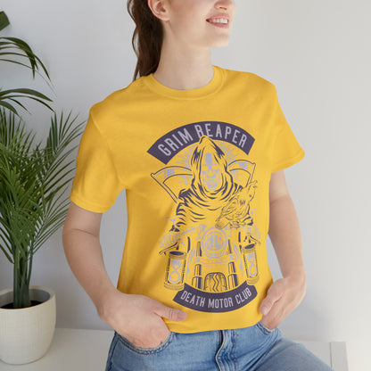 GRIM REAPER Moto Club - Unisex Jersey Short Sleeve Tee
