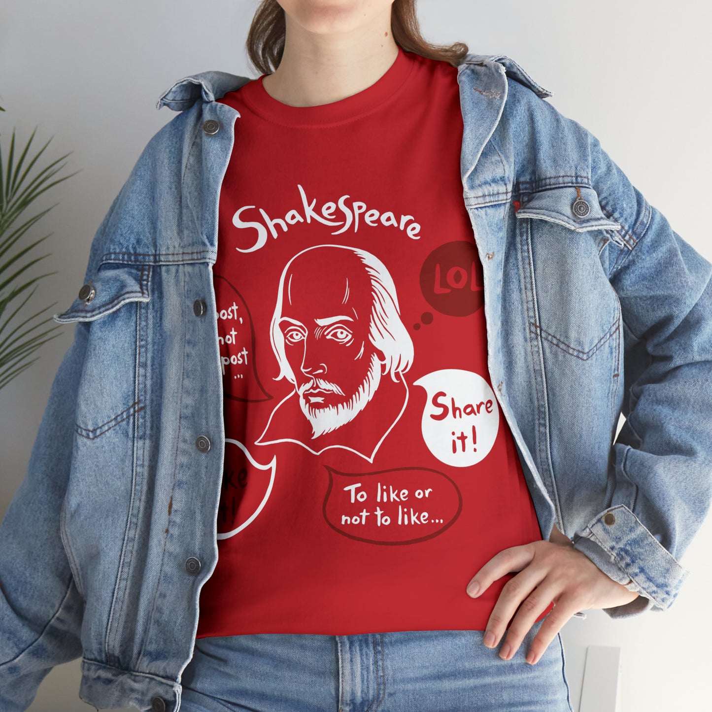 21st Century SHAKESPEARE (dark) - Unisex Heavy Cotton Tee