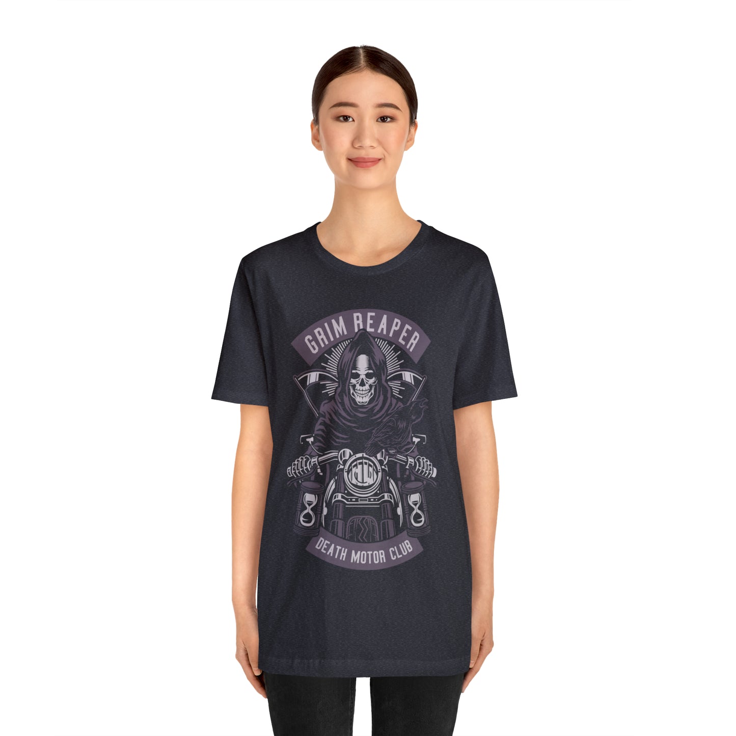 GRIM REAPER Moto Club - Unisex Jersey Short Sleeve Tee