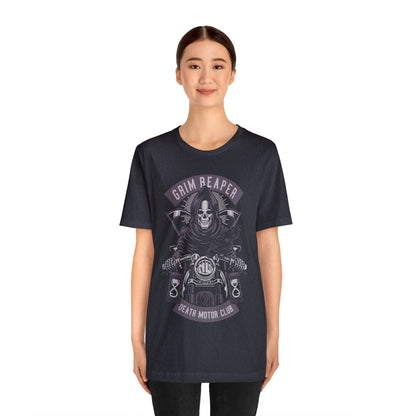GRIM REAPER Moto Club - Unisex Jersey Short Sleeve Tee