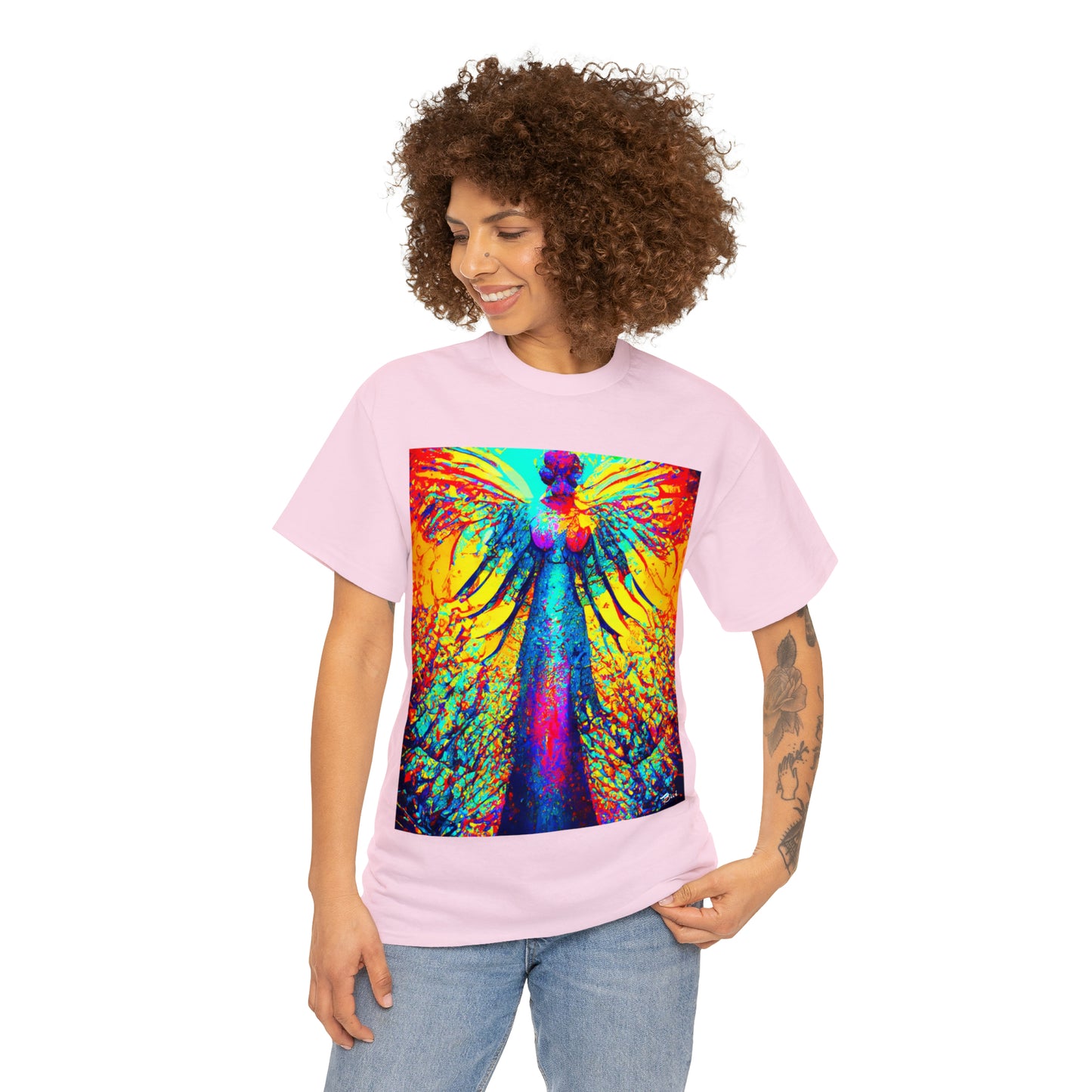 GUARDIAN MOTHER - Airt on a Shirt  - Unisex Heavy Cotton Tee - AUS