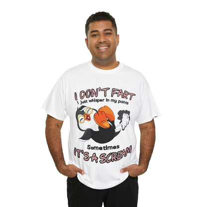 I DON'T FA*T  - Funny Unisex Heavy Cotton Tee - AUS