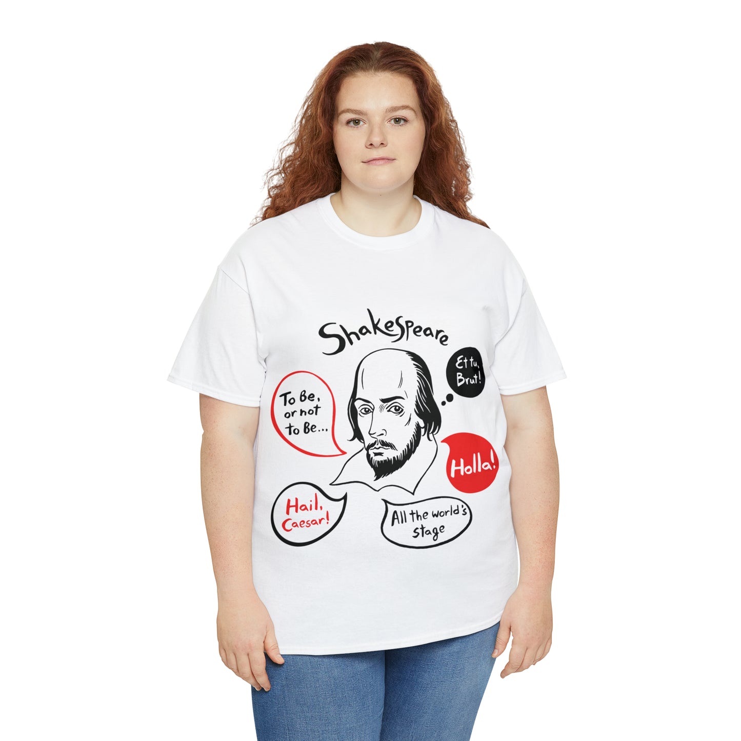 SHAKESPEARE (light) - Unisex Heavy Cotton Tee