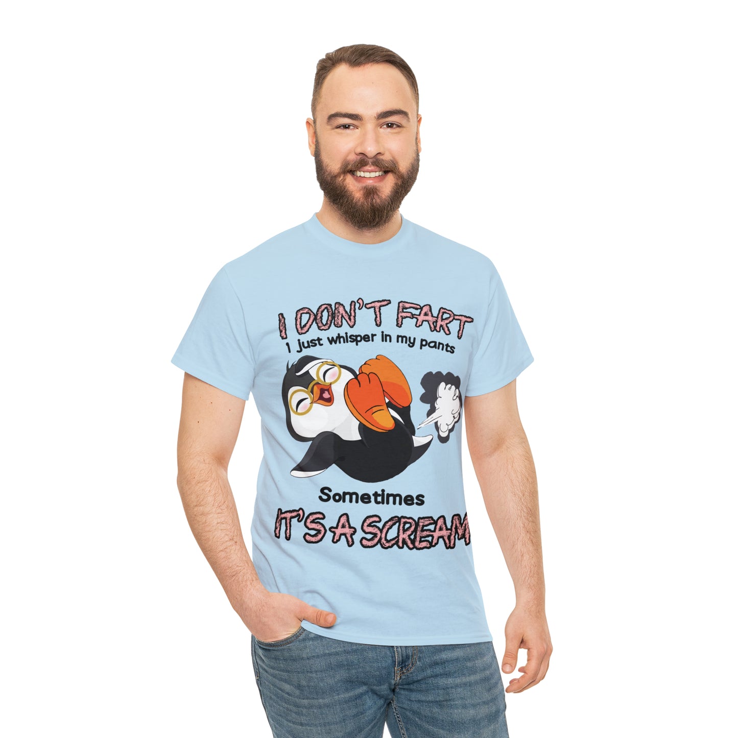 I DON'T FA*T  - Funny Unisex Heavy Cotton Tee - AUS