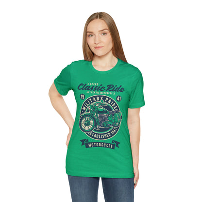 MILITARY RIDE Classic Pride - Unisex Jersey Short Sleeve Tee