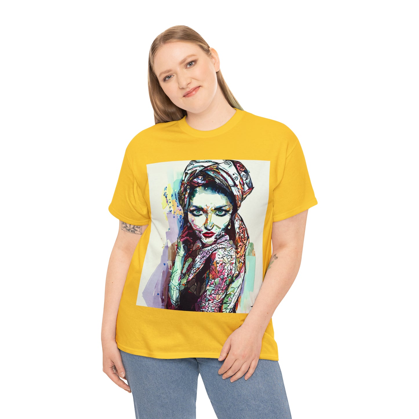 EASTERN BEAUTY - Airt on a Shirt  - Unisex Heavy Cotton Tee - AUS
