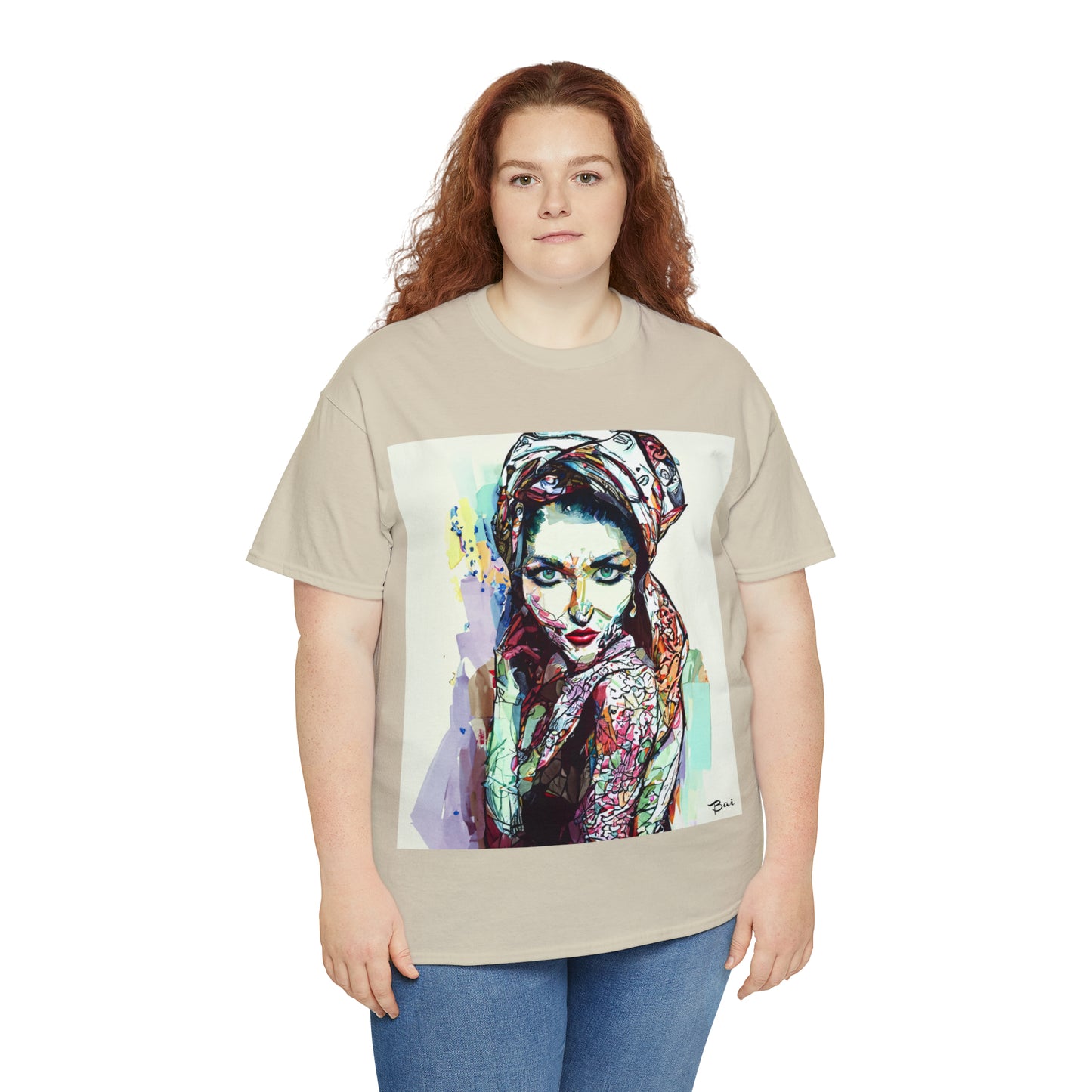 EASTERN BEAUTY - Airt on a Shirt  - Unisex Heavy Cotton Tee - AUS