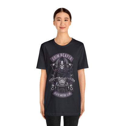 GRIM REAPER Moto Club - Unisex Jersey Short Sleeve Tee