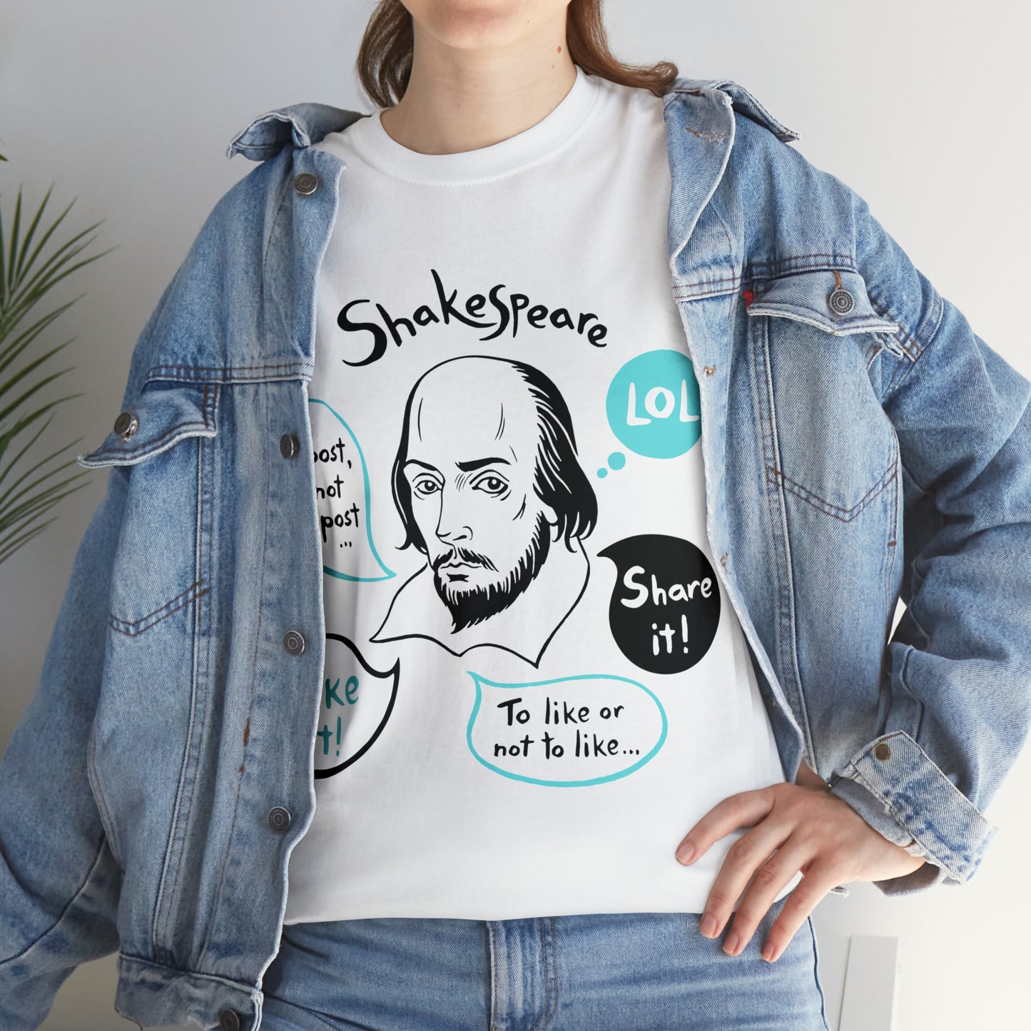 21st Century SHAKESPEARE  (light) - Unisex Heavy Cotton Tee