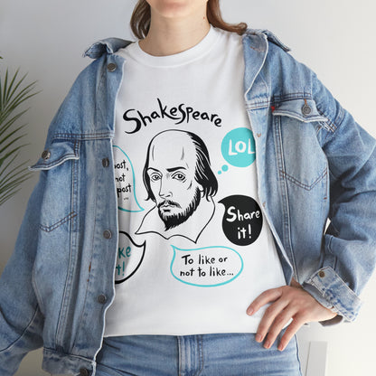 21st Century SHAKESPEARE  (light) - Unisex Heavy Cotton Tee