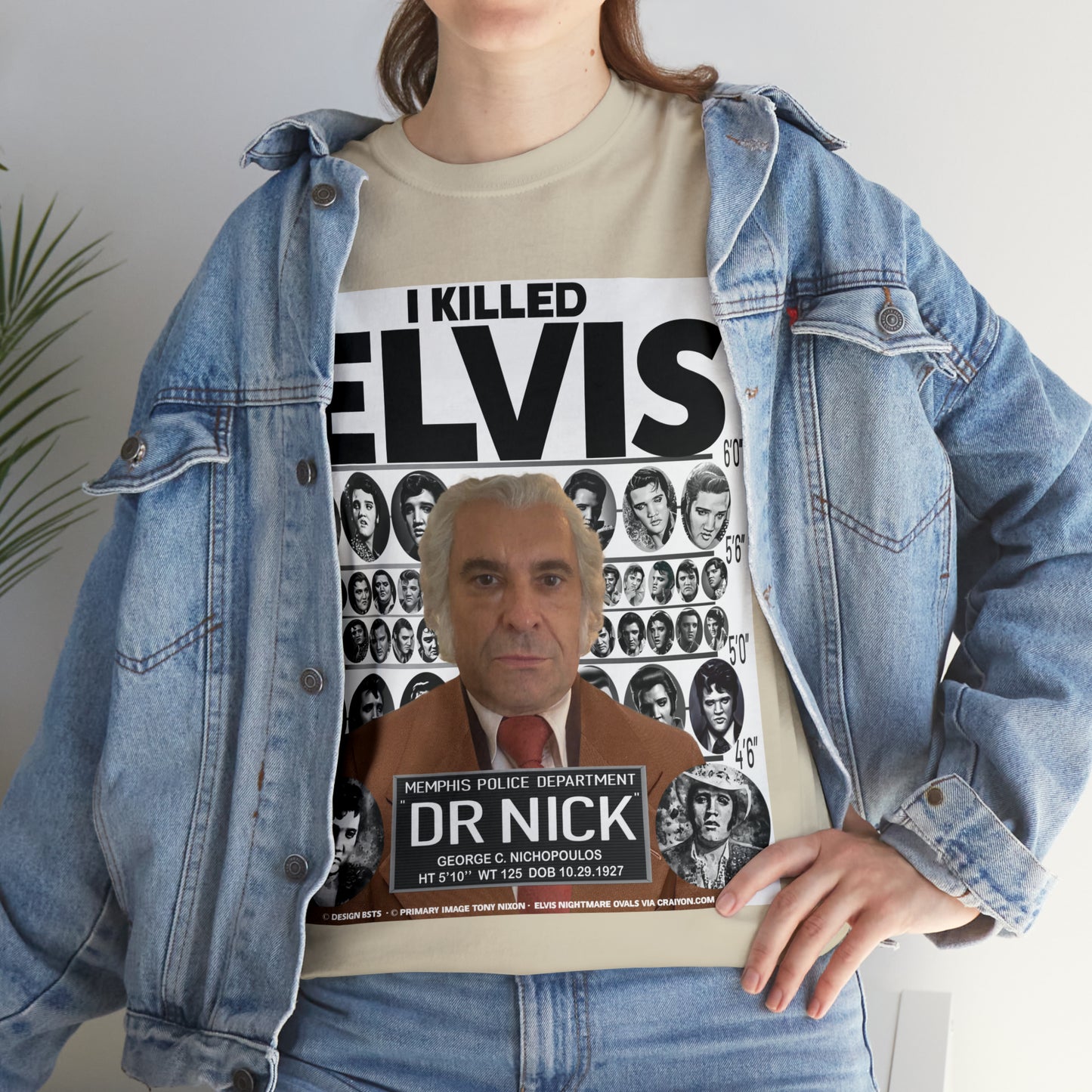 I KI**** ELVIS  - Unisex Heavy Cotton Tee - AUS