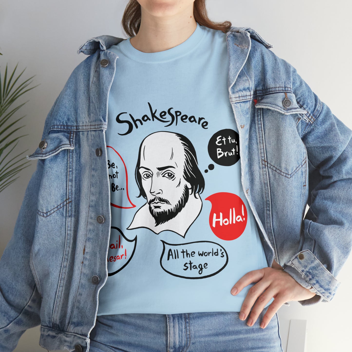 SHAKESPEARE (light) - Unisex Heavy Cotton Tee