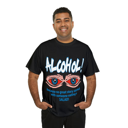 "ALC****" vs Salad - Funny Unisex Heavy Cotton Tee - AUS