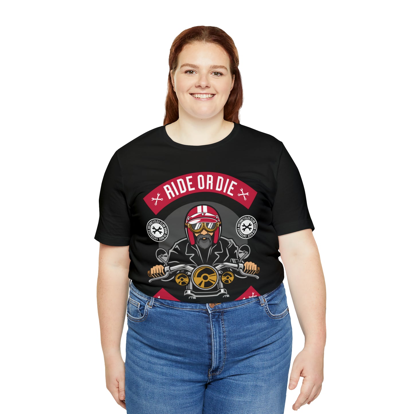 BIKER LIFESTYLE - Ride or Die - Unisex Jersey Short Sleeve Tee