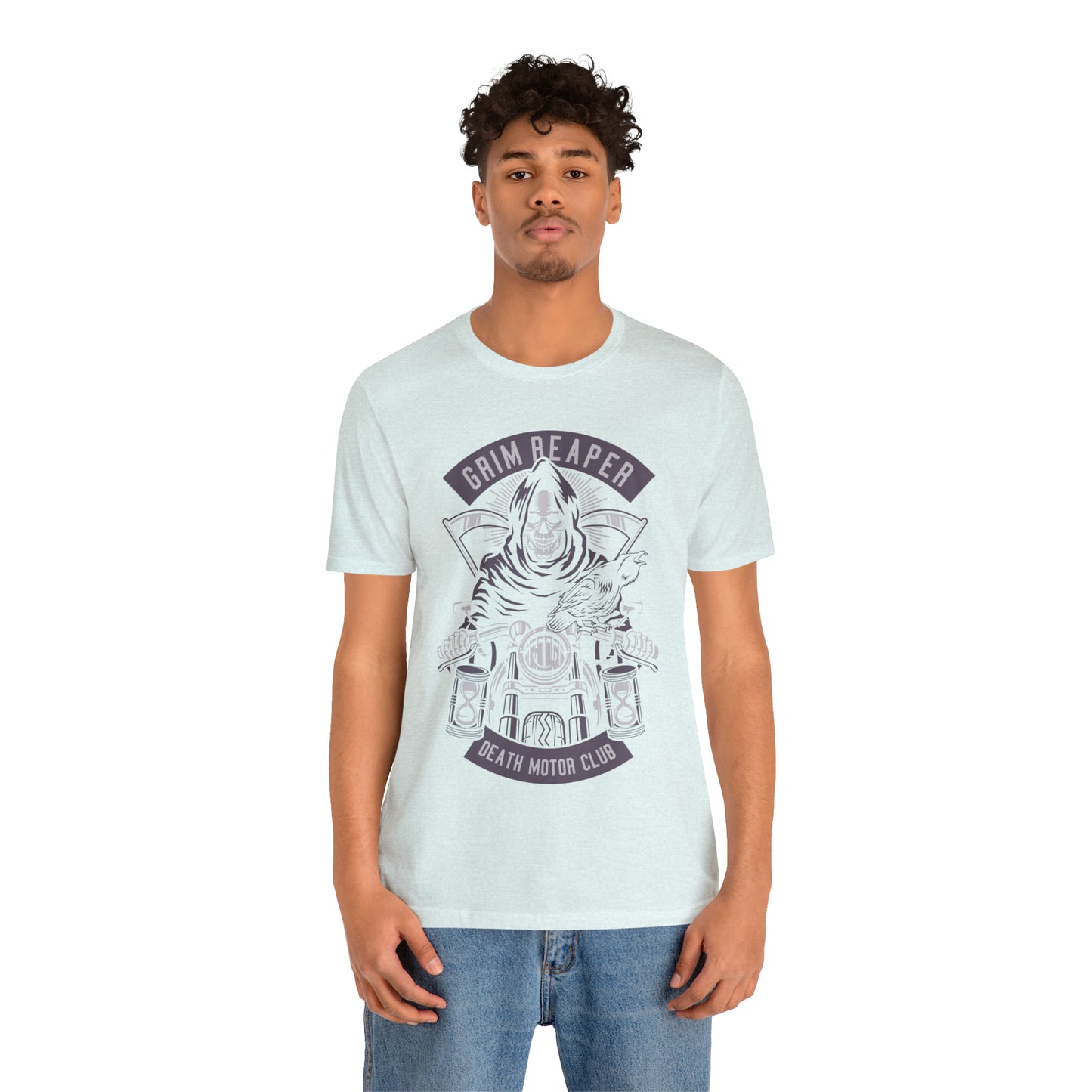 GRIM REAPER Moto Club - Unisex Jersey Short Sleeve Tee