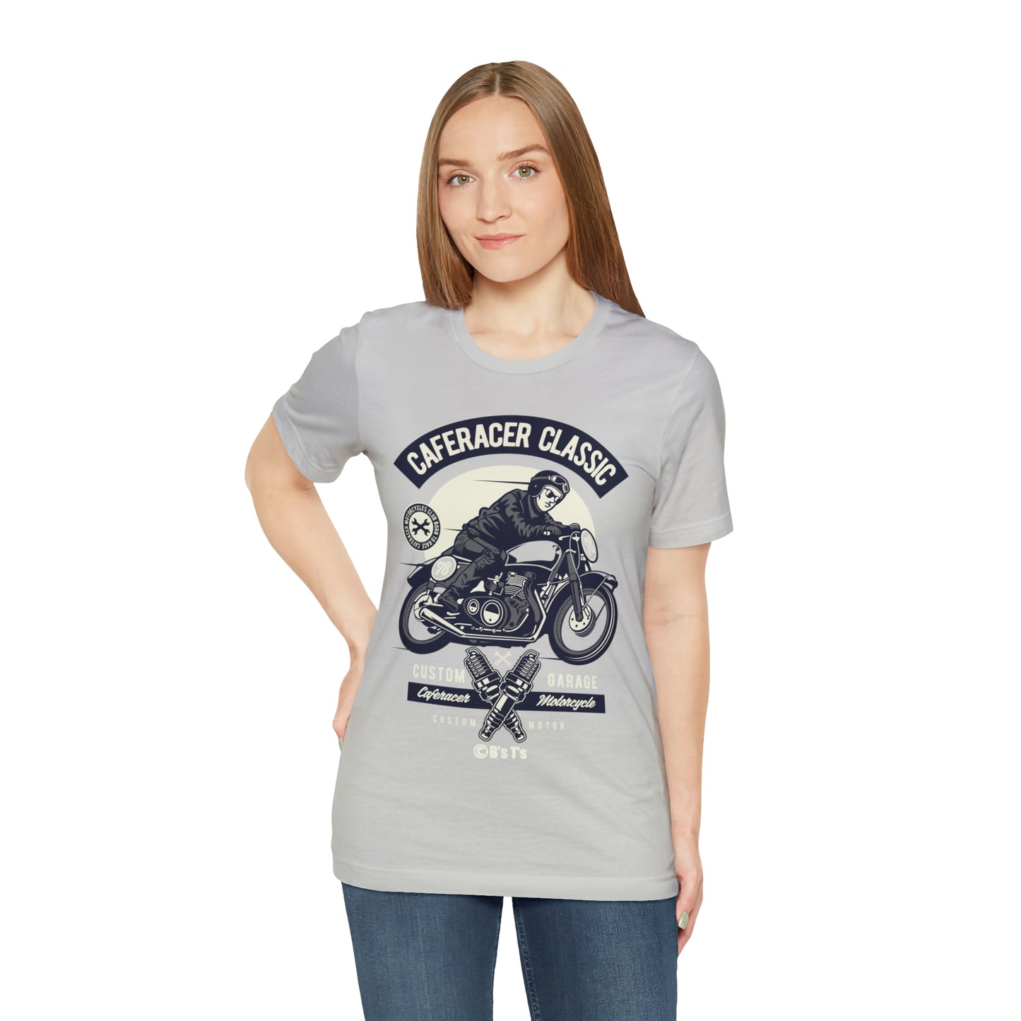 CAFE RACER Classic - Unisex Jersey Short Sleeve Tee