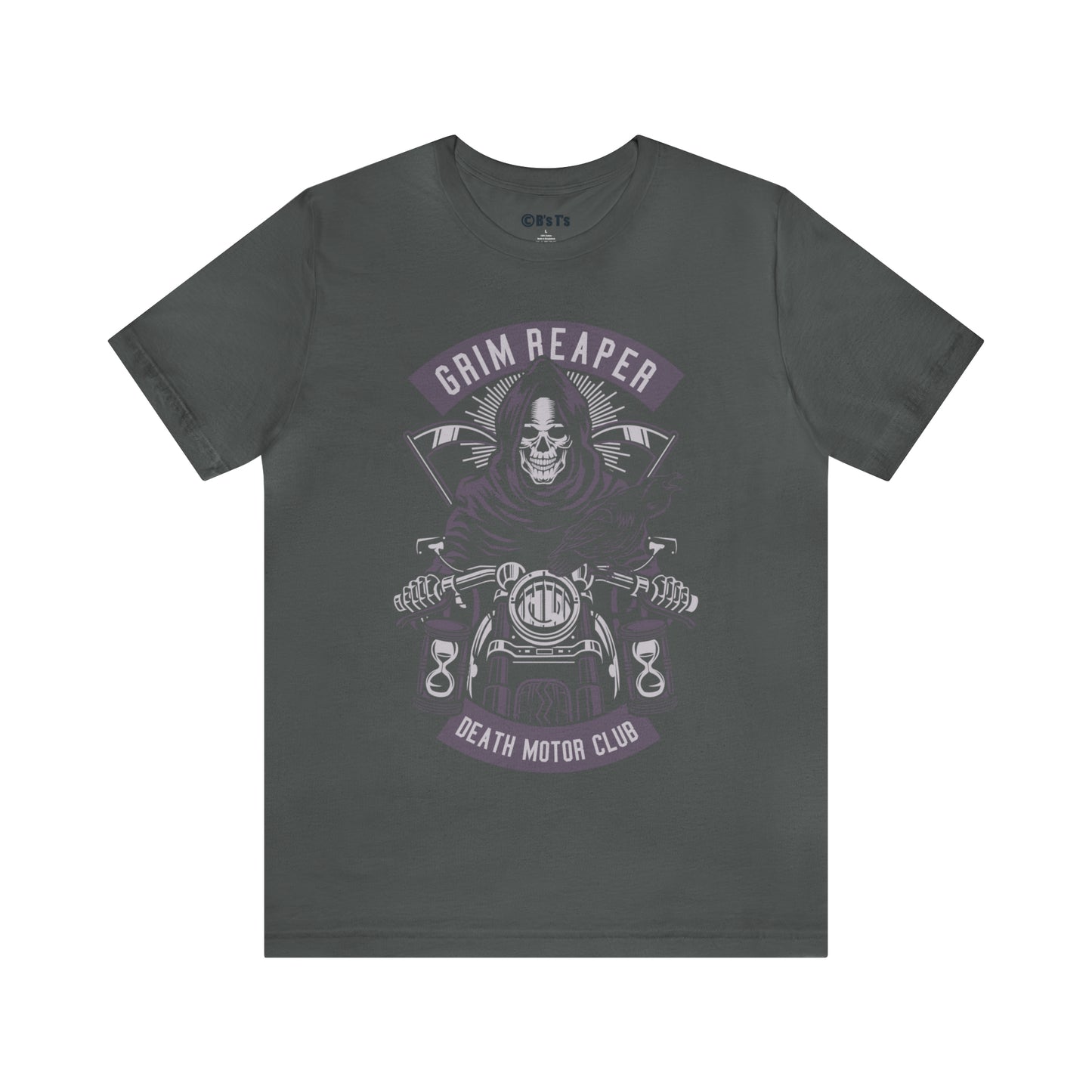GRIM REAPER Moto Club - Unisex Jersey Short Sleeve Tee