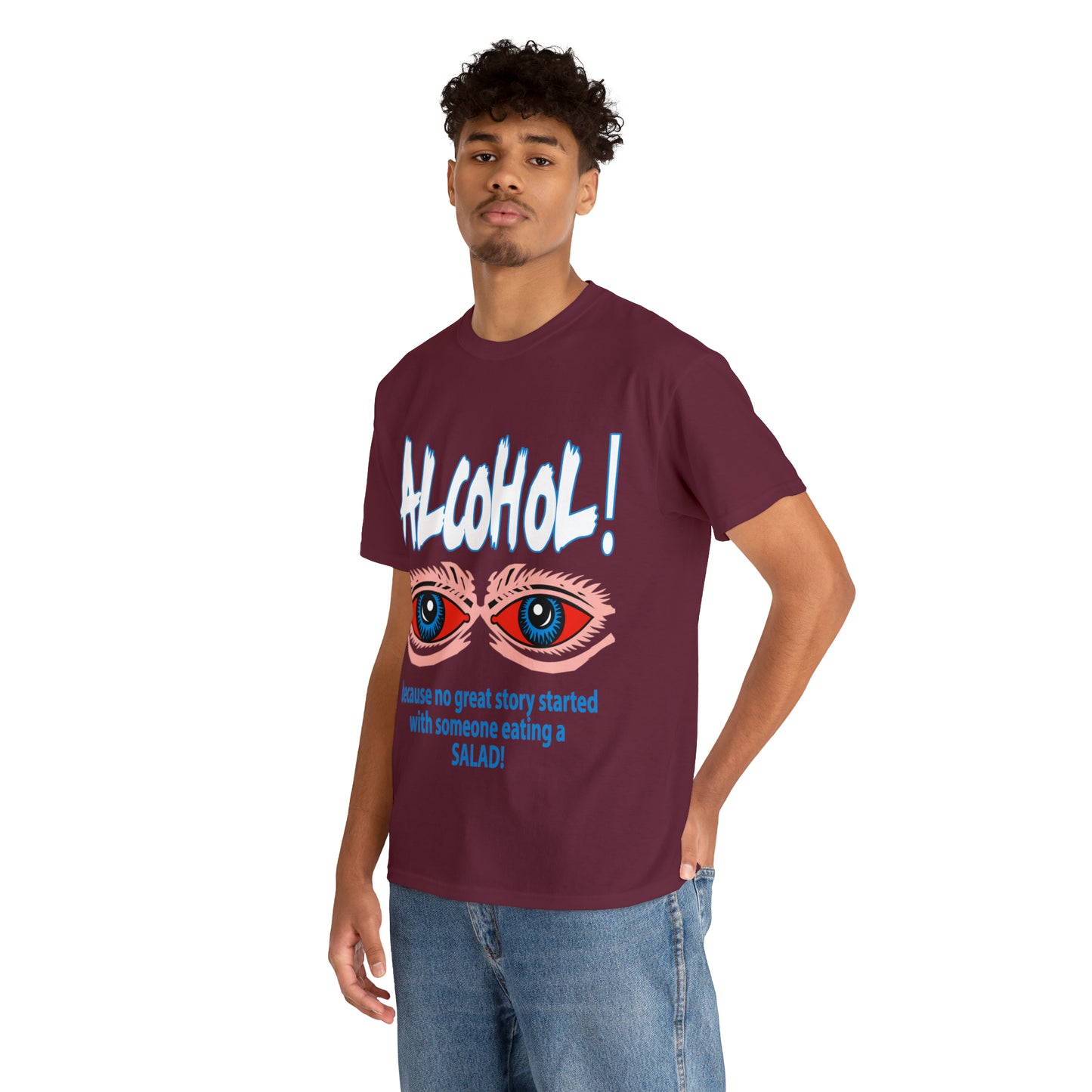 "ALC****" vs Salad - Funny Unisex Heavy Cotton Tee - AUS