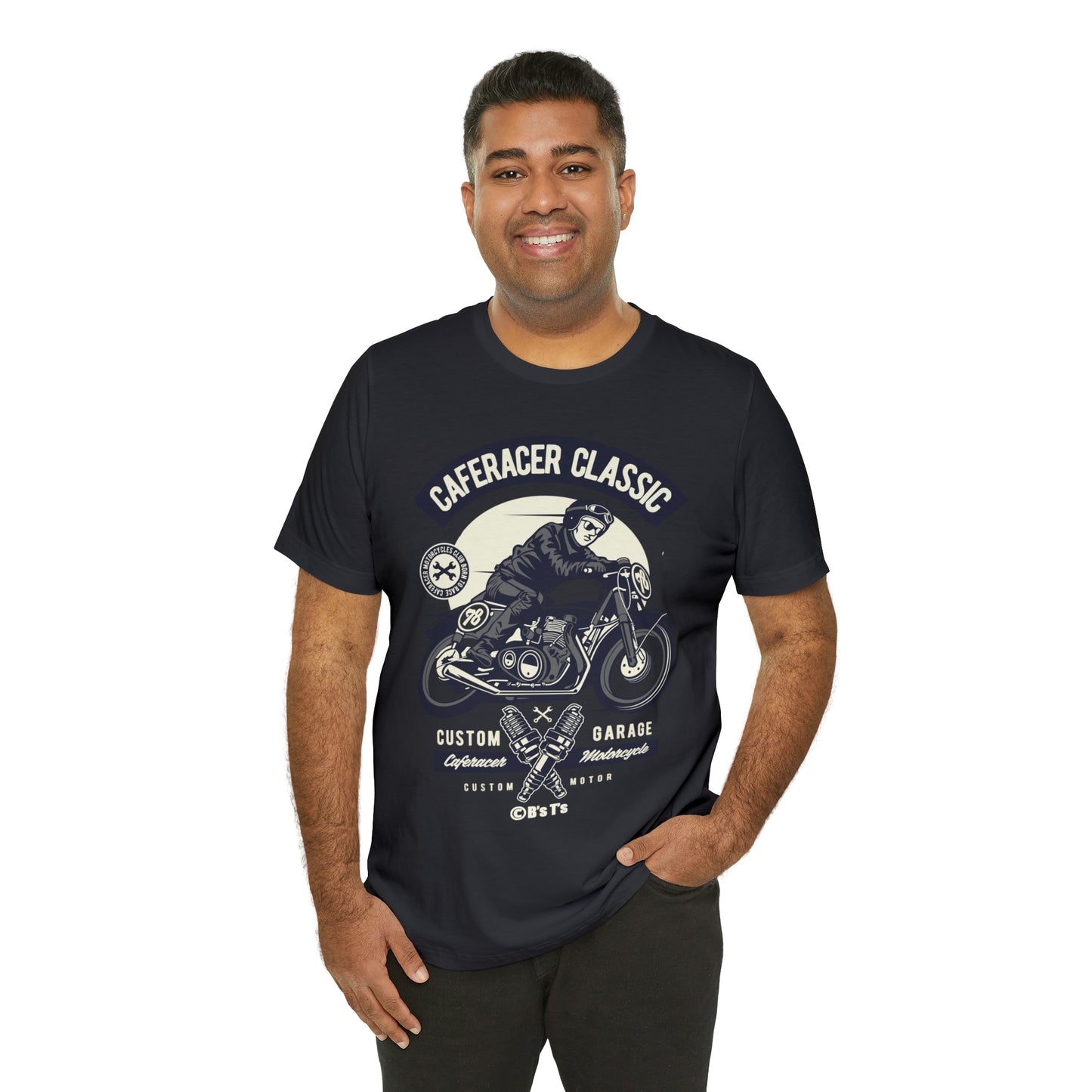 CAFE RACER Classic - Unisex Jersey Short Sleeve Tee