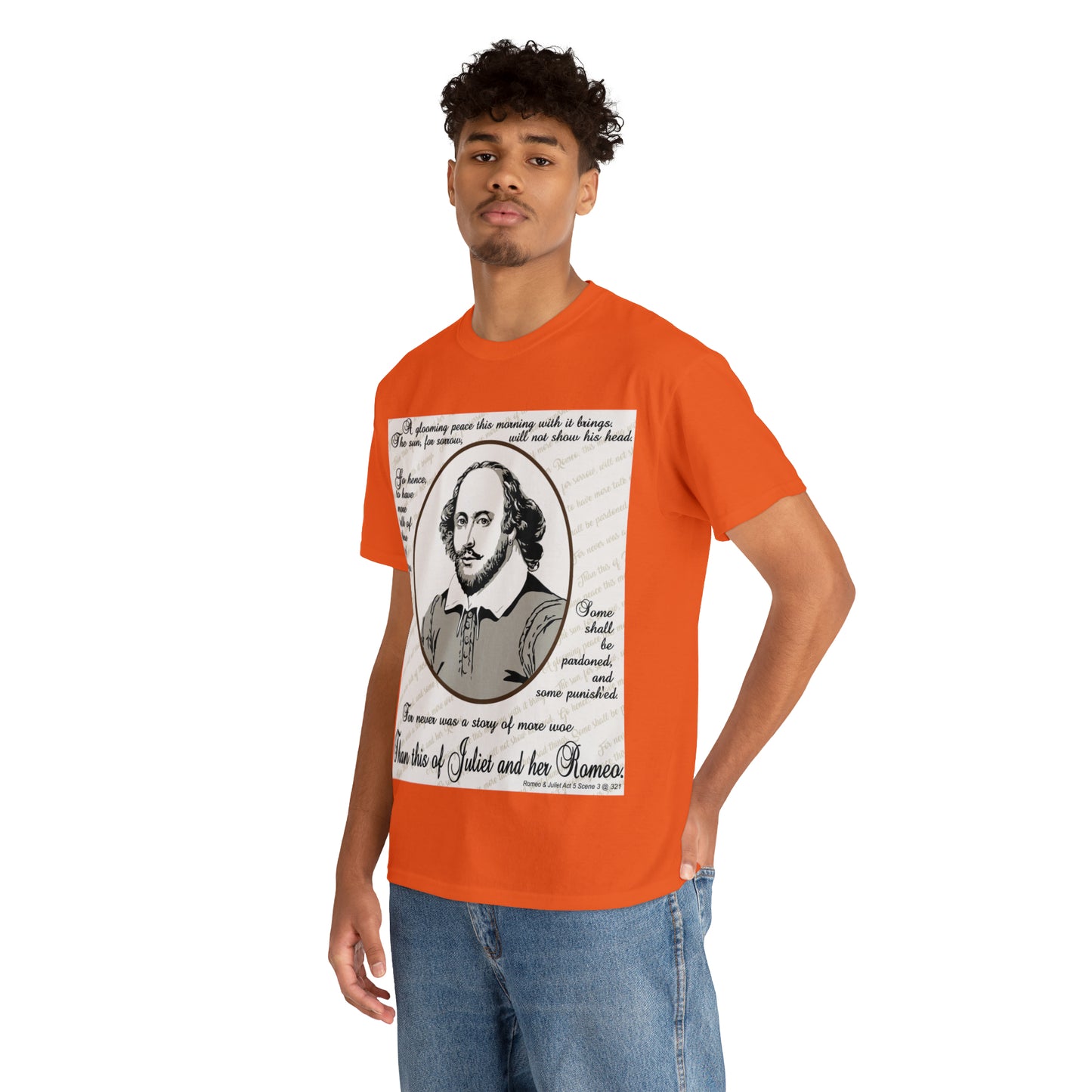 No Greater Tale of Woe... Juliet & Romeo.- Unisex Heavy Cotton Tee