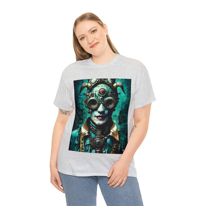 CYBER-STEAMPUNK LORD - Airt on a Shirt  - Unisex Heavy Cotton Tee - AUS