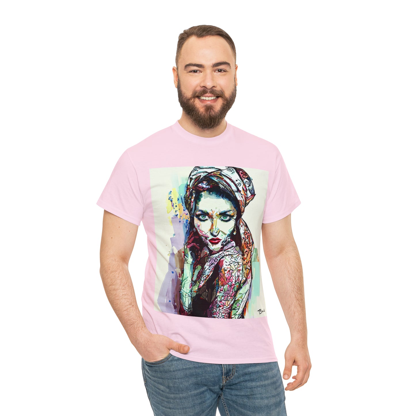 EASTERN BEAUTY - Airt on a Shirt  - Unisex Heavy Cotton Tee - AUS