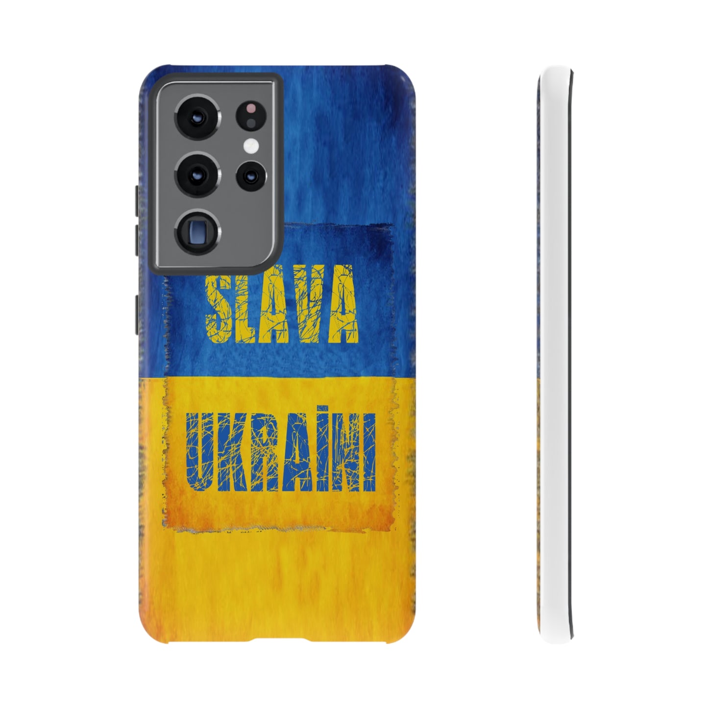 "SLAVA UKRAĪNI" FLAG - Tough Cases