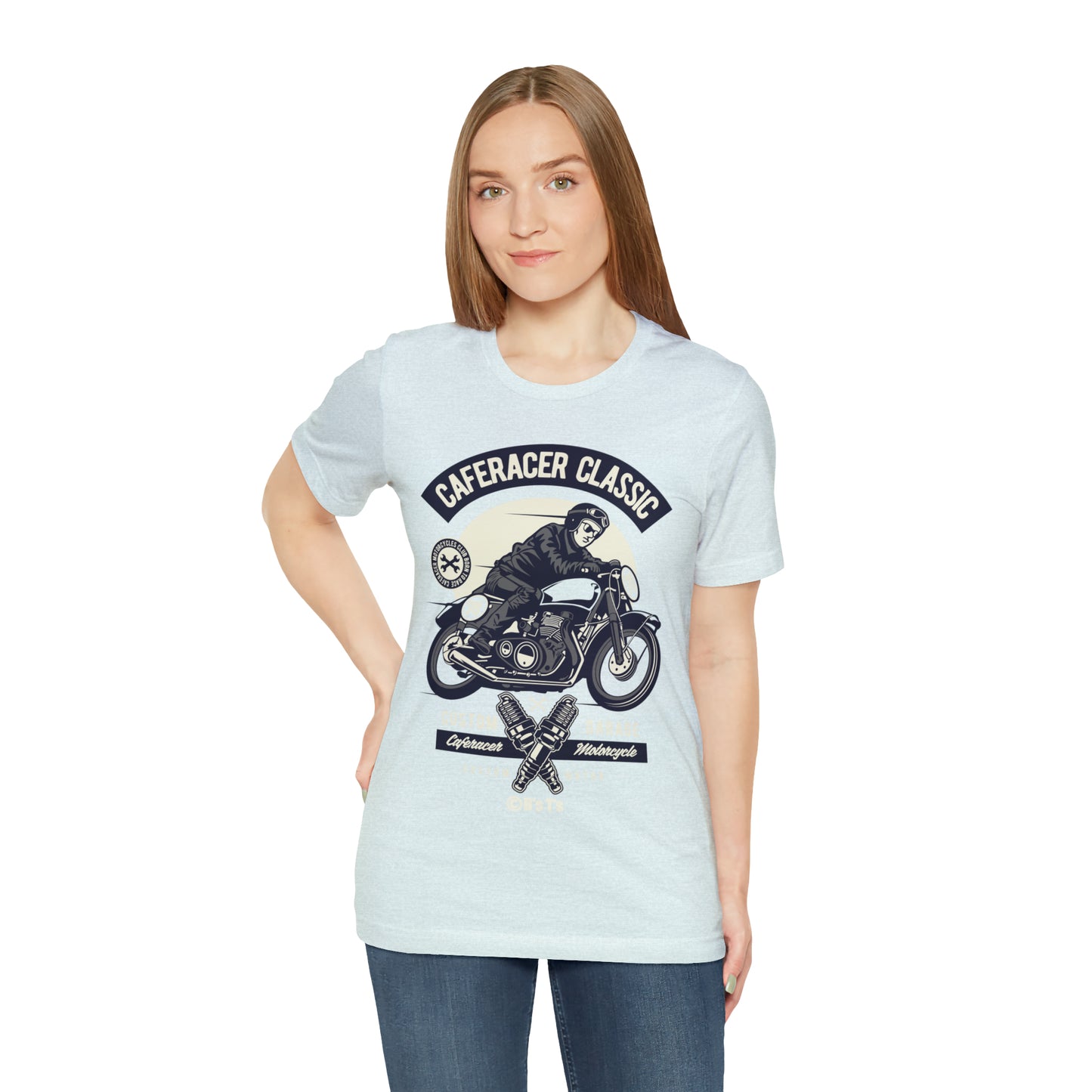 CAFE RACER Classic - Unisex Jersey Short Sleeve Tee