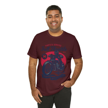 FULL THROTTLE Parts & Service - Unisex Jersey Short Sleeve Tee