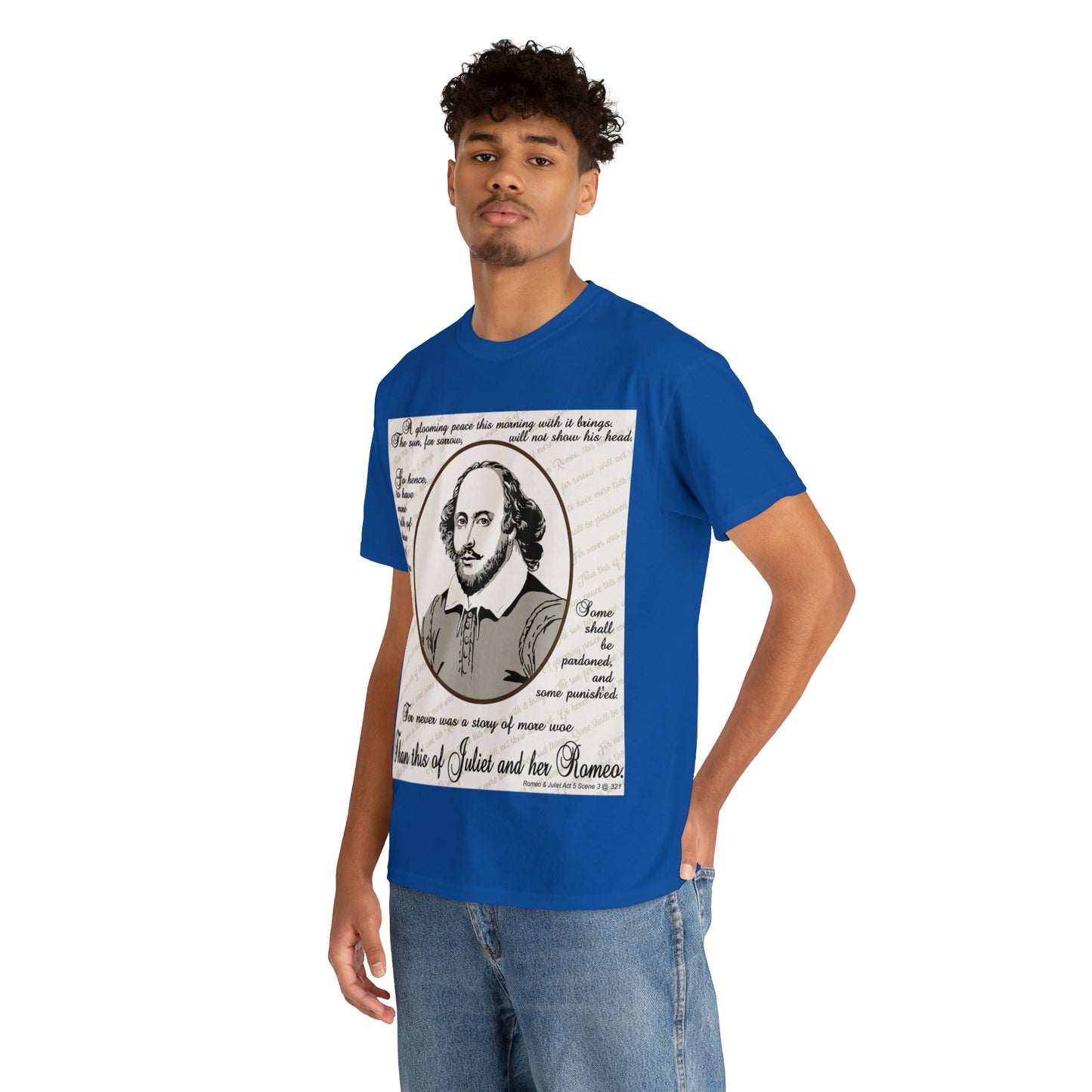 No Greater Tale of Woe... Juliet & Romeo.- Unisex Heavy Cotton Tee