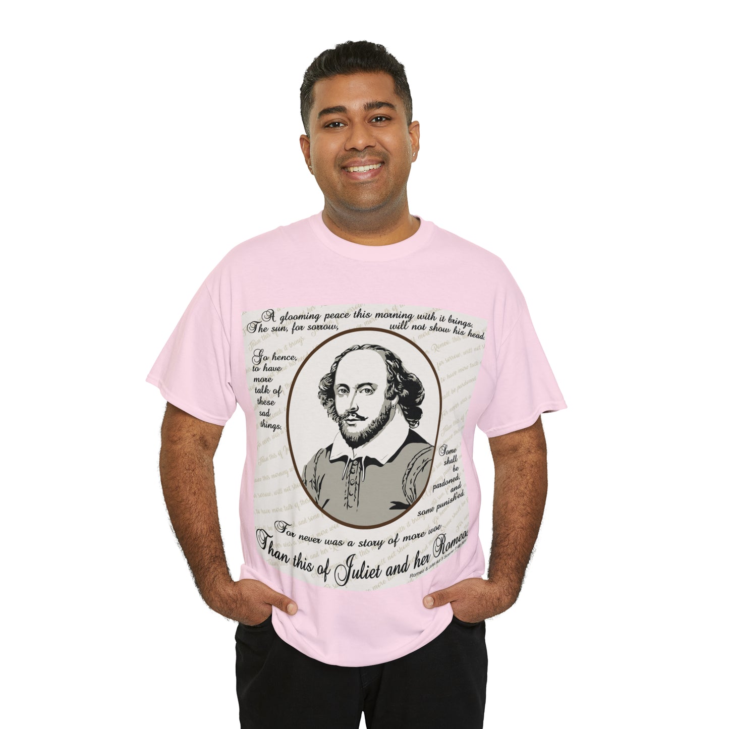 No Greater Tale of Woe... Juliet & Romeo.- Unisex Heavy Cotton Tee