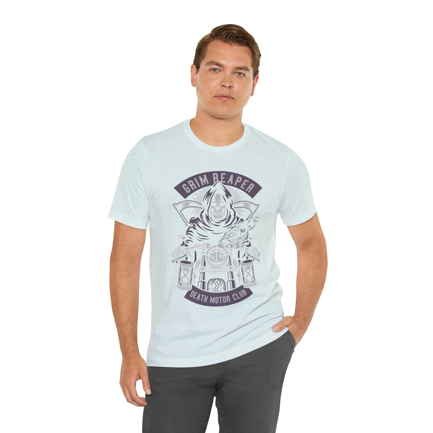GRIM REAPER Moto Club - Unisex Jersey Short Sleeve Tee