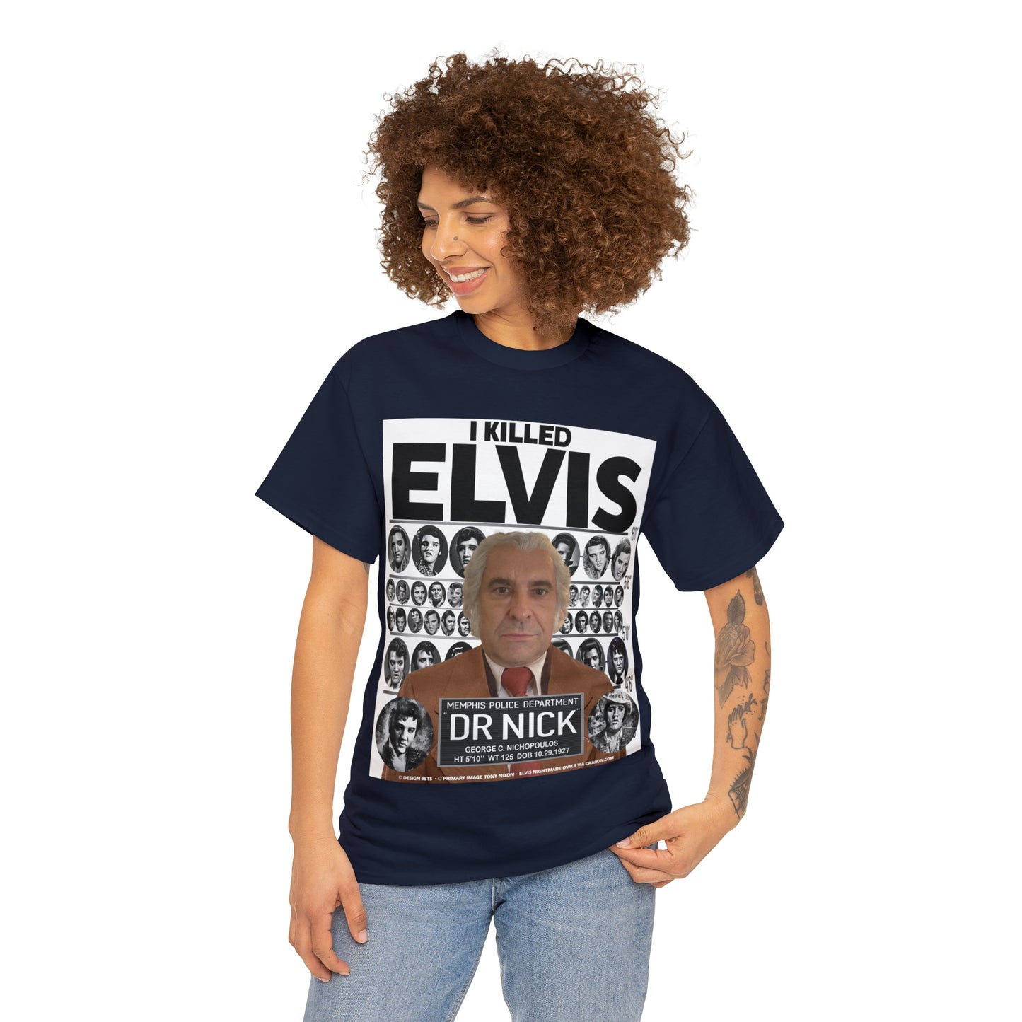 I KI**** ELVIS  - Unisex Heavy Cotton Tee - AUS