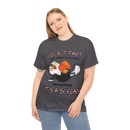 I DON'T FA*T  - Funny Unisex Heavy Cotton Tee - AUS