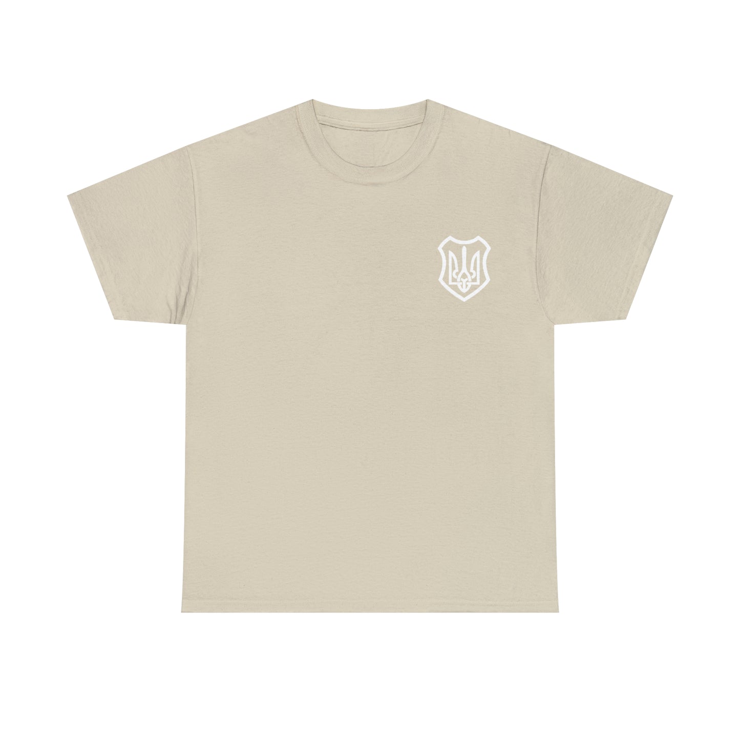 ICONIC UKRAINIAN TRIDENT T-SHIRT version 2 - Unisex Heavy Cotton Tee - AUS
