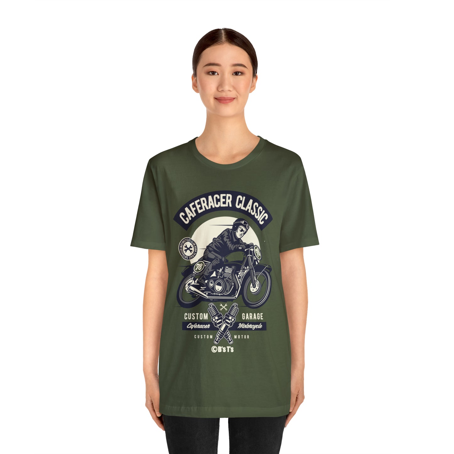 CAFE RACER Classic - Unisex Jersey Short Sleeve Tee