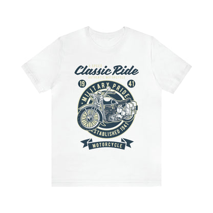 MILITARY RIDE Classic Pride - Unisex Jersey Short Sleeve Tee