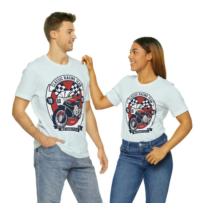 CLASSIC MOTORCYCLE RACING TEAM - Unisex Jersey Short Sleeve Tee