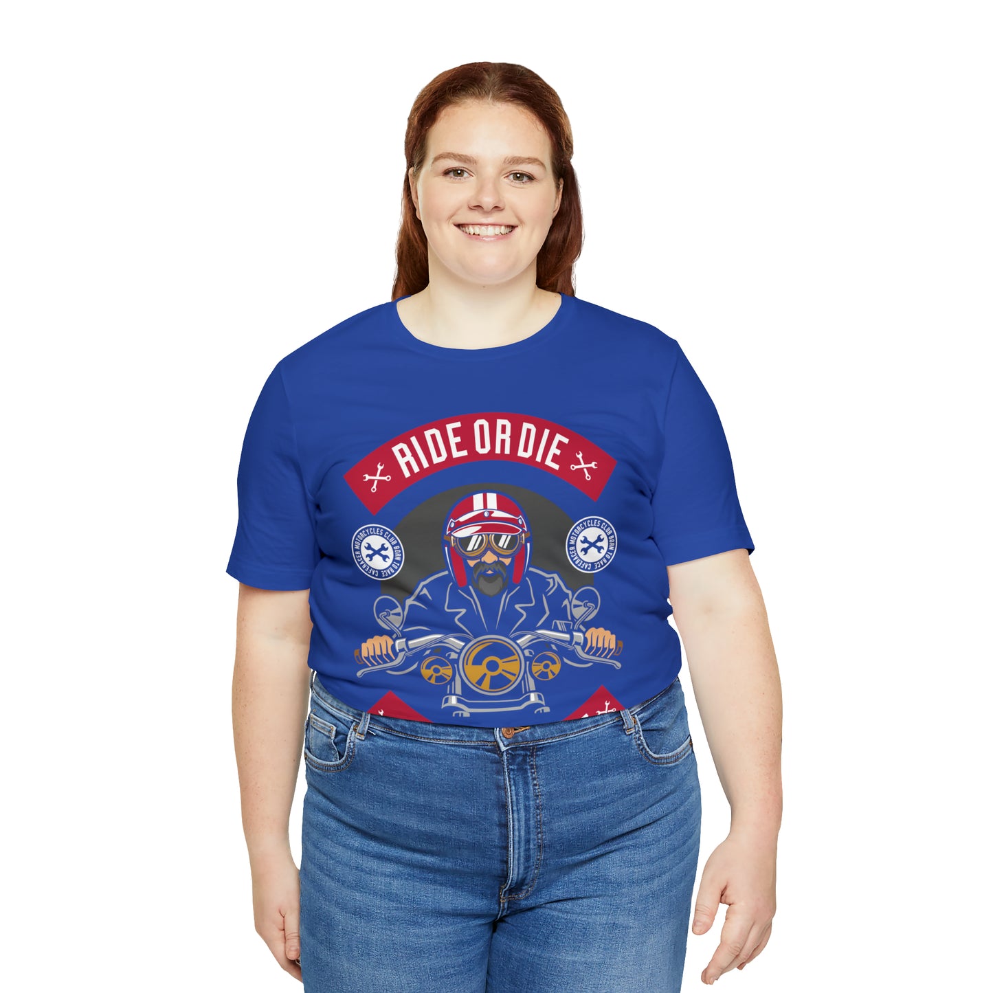 BIKER LIFESTYLE - Ride or Die - Unisex Jersey Short Sleeve Tee