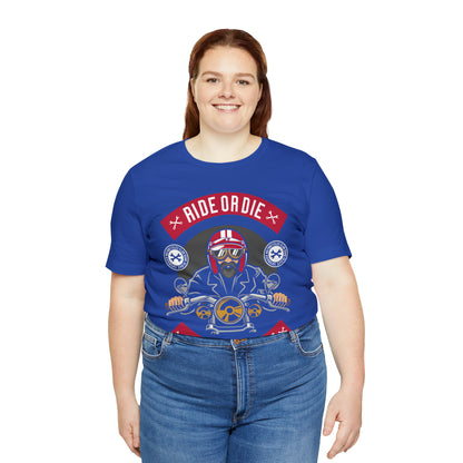 BIKER LIFESTYLE - Ride or Die - Unisex Jersey Short Sleeve Tee