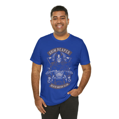GRIM REAPER Moto Club - Unisex Jersey Short Sleeve Tee