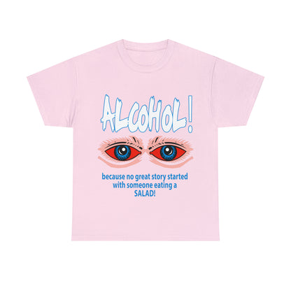 "ALC****" vs Salad - Funny Unisex Heavy Cotton Tee - AUS