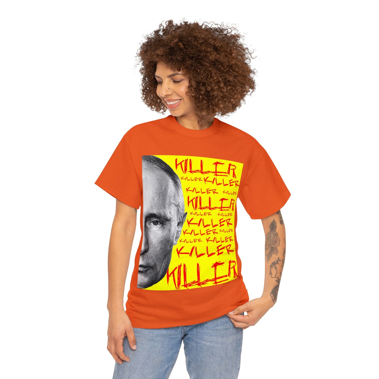 Half-Faced Putin  'Killer' - Unisex T-Shirt