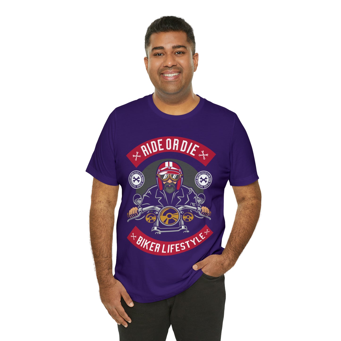 BIKER LIFESTYLE - Ride or Die - Unisex Jersey Short Sleeve Tee