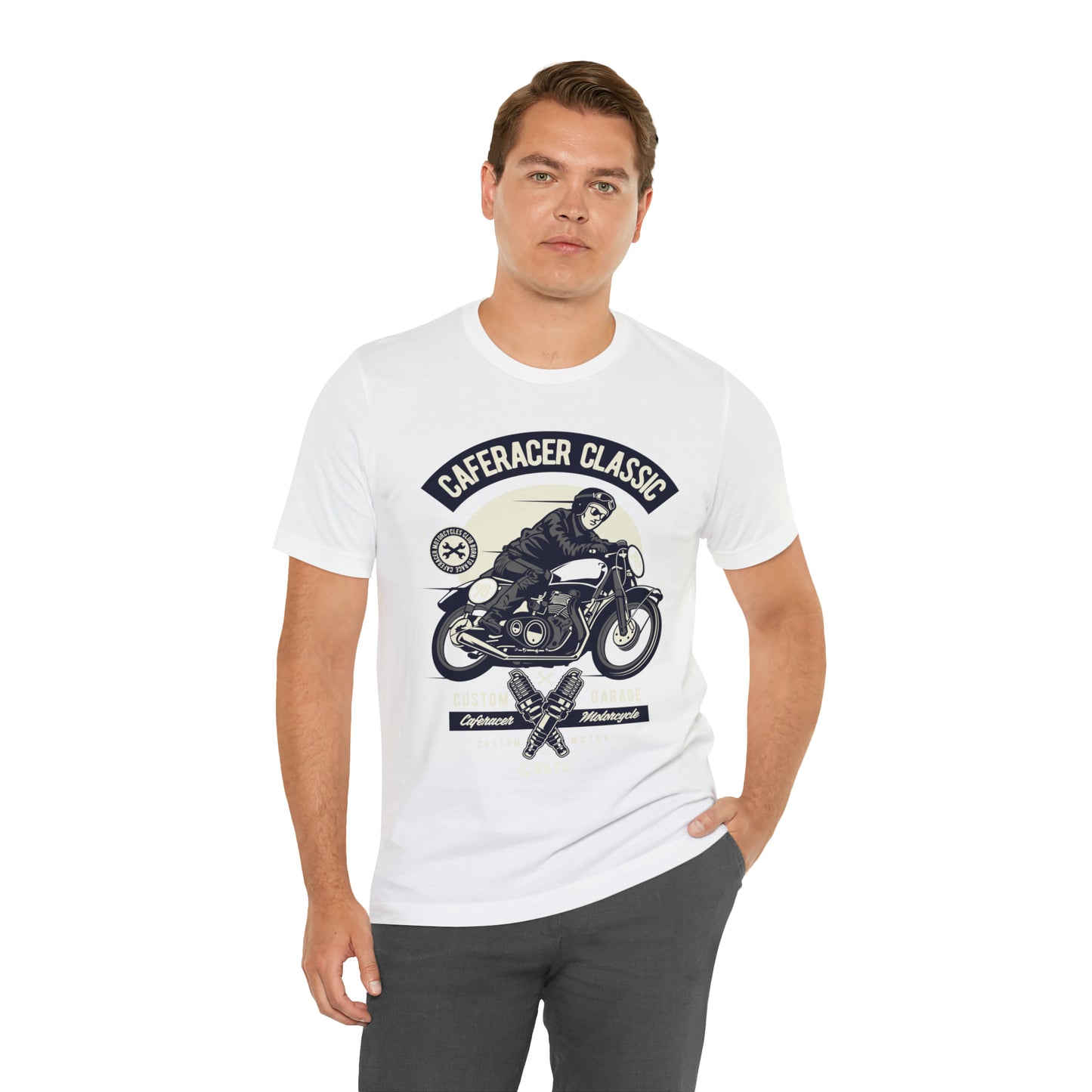 CAFE RACER Classic - Unisex Jersey Short Sleeve Tee
