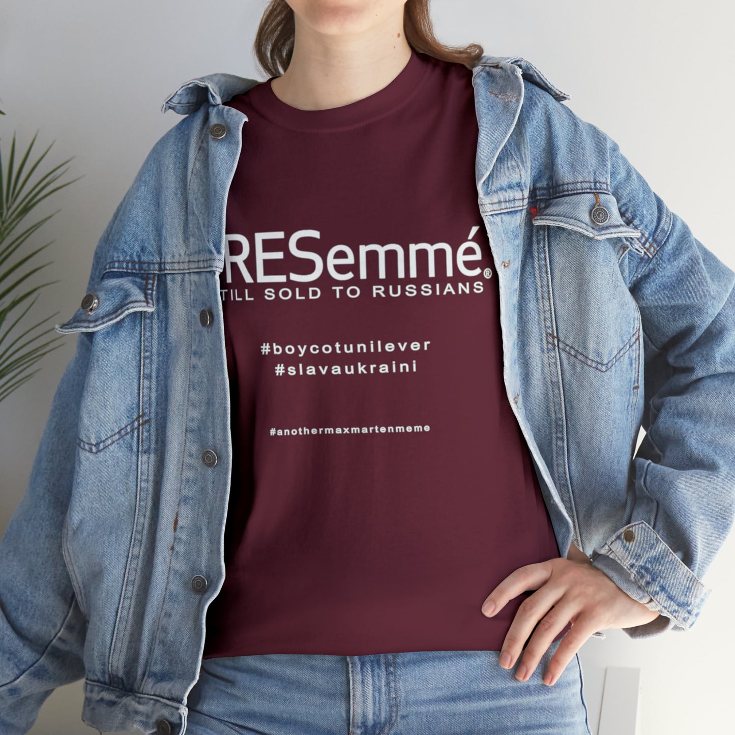 TRESemme is STILL Being Sold to Russians - Boycott Unilever T-shirt