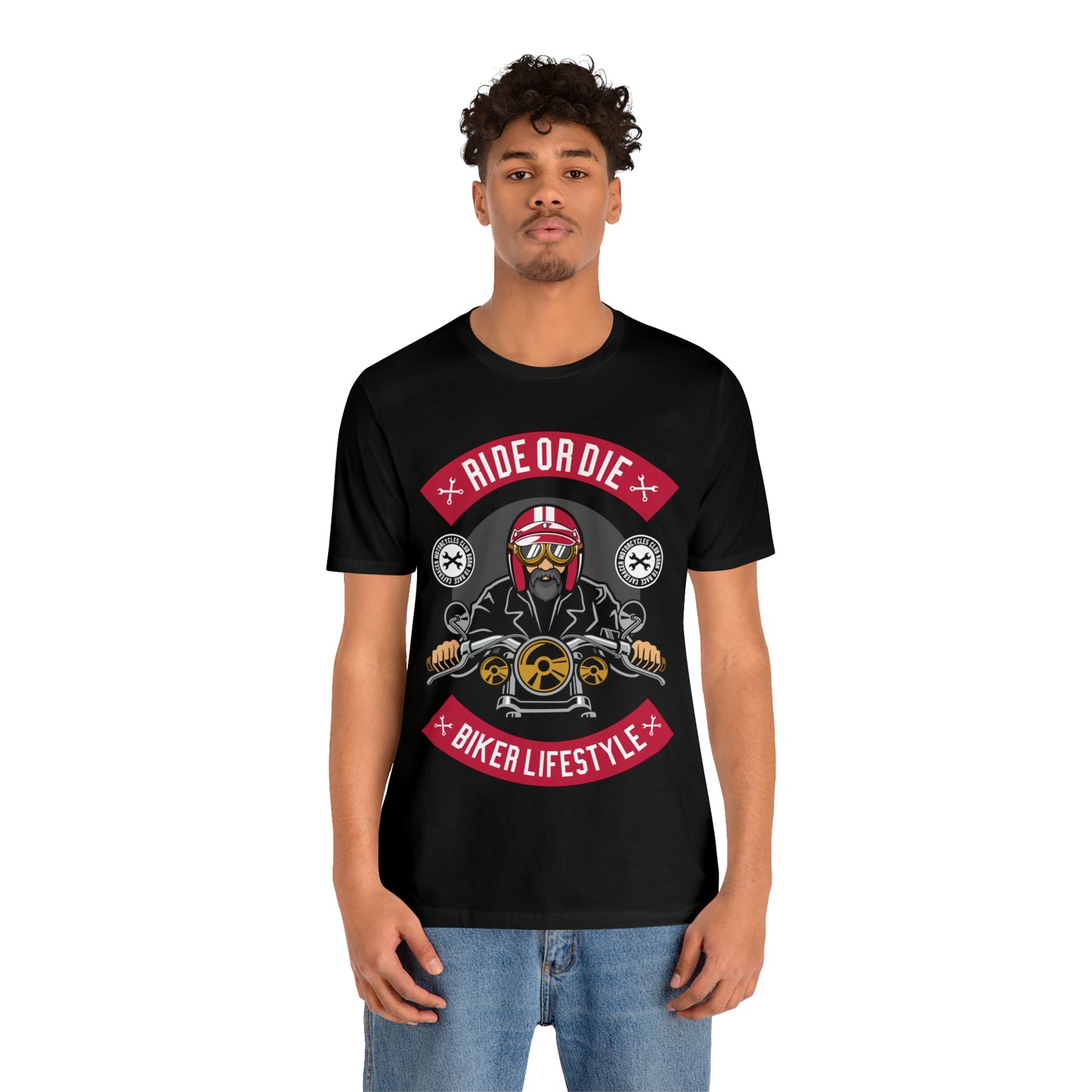 BIKER LIFESTYLE - Ride or Die - Unisex Jersey Short Sleeve Tee